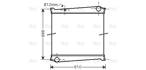 AVA Coolant Radiator RTA2379