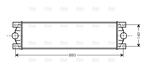AVA Charge Air Intercooler RTA4089
