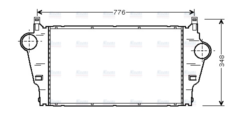 AVA Charge Air Intercooler RTA4295