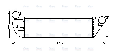 AVA Charge Air Intercooler RTA4397