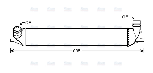 AVA Charge Air Intercooler RTA4426