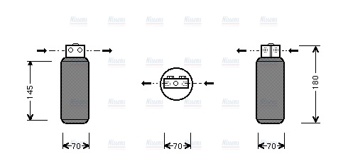 AVA Aircon Receiver Dryer Filter SBD042
