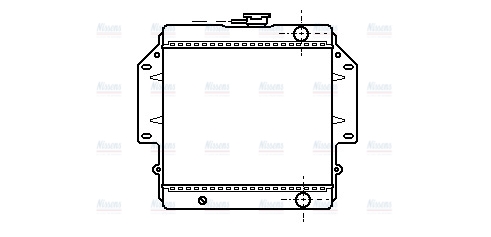 AVA Coolant Radiator SZA2012