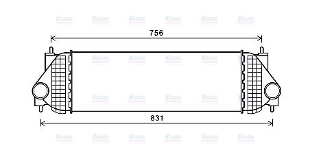 AVA Charge Air Intercooler SZA4134