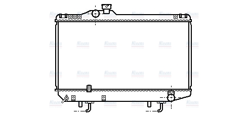 AVA Coolant Radiator TO2154