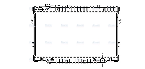 AVA Coolant Radiator TO2222