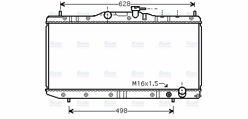 AVA Coolant Radiator TO2291