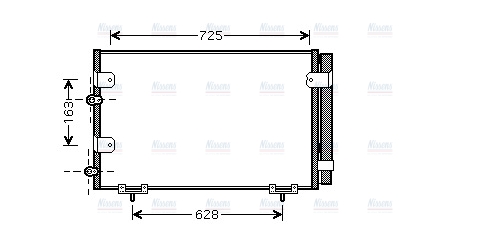 AVA Aircon Condenser TO5288D