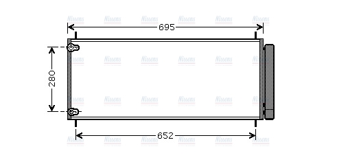 AVA Aircon Condenser TO5406D