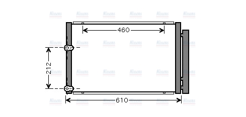 AVA Aircon Condenser TO5429D