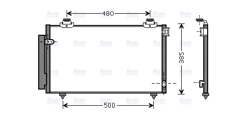 AVA Aircon Condenser TO5431D