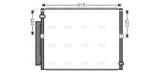 AVA Aircon Condenser TO5569D
