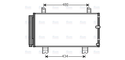 AVA Aircon Condenser TO5572D