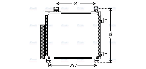 AVA Aircon Condenser TOA5578D