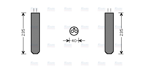 AVA Aircon Receiver Dryer Filter TOD017