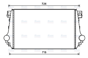 AVA Charge Air Intercooler VN4368