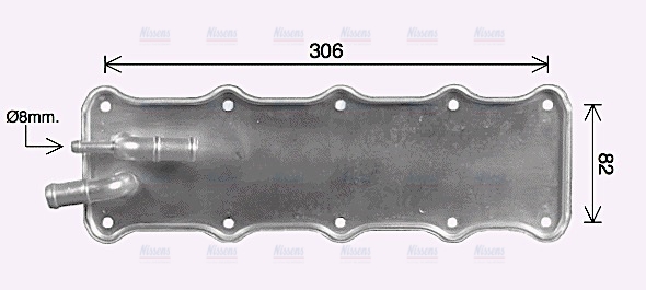 AVA Charge Air Intercooler VN4421