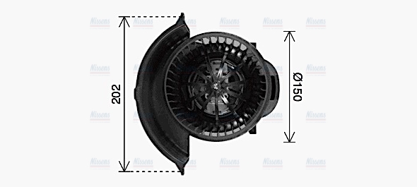 AVA Cabin Fan Blower Motor VN8435