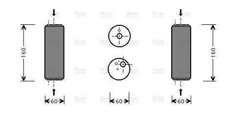 AVA Aircon Receiver Dryer Filter VND014