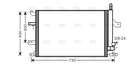 AVA Aircon Condenser VO5138D