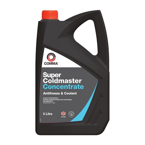 COMMA Comma Super Coldmaster Antifreeze & Coolant – Concentrated – 5 Litre – SCA5L