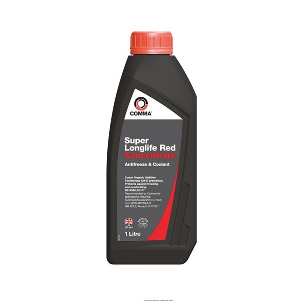 COMMA Comma Super Longlife Antifreeze & Coolant – Concentrated – 1 Litre – SLA1L COMMA Comma Super Longlife Antifreeze & Coolant – Concentrated – 1 Litre – SLA1L
