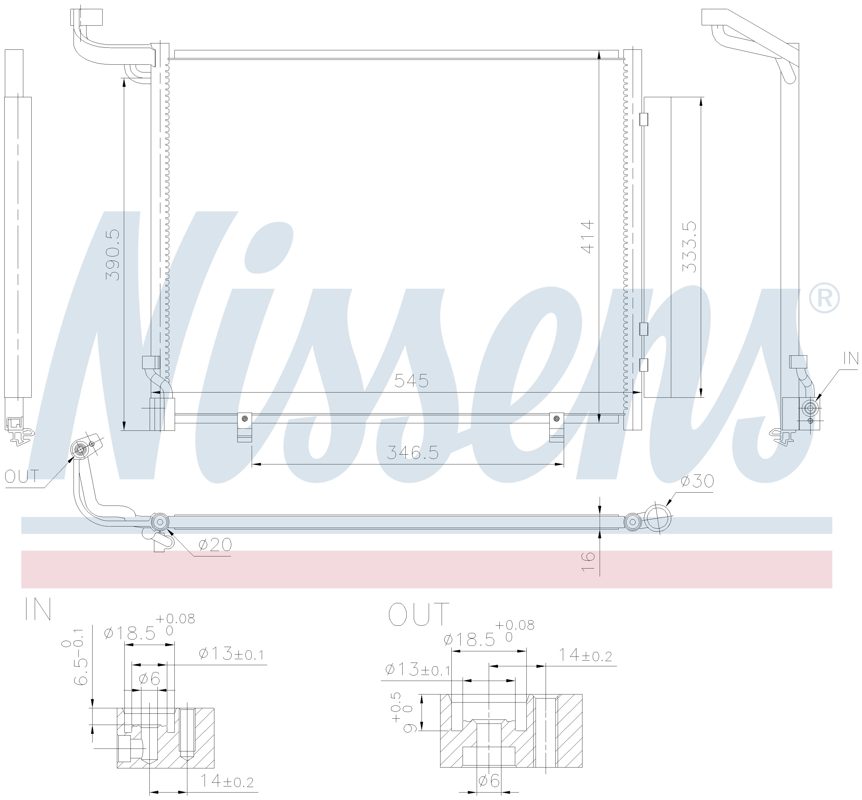 AVA Aircon Condenser FD5714D