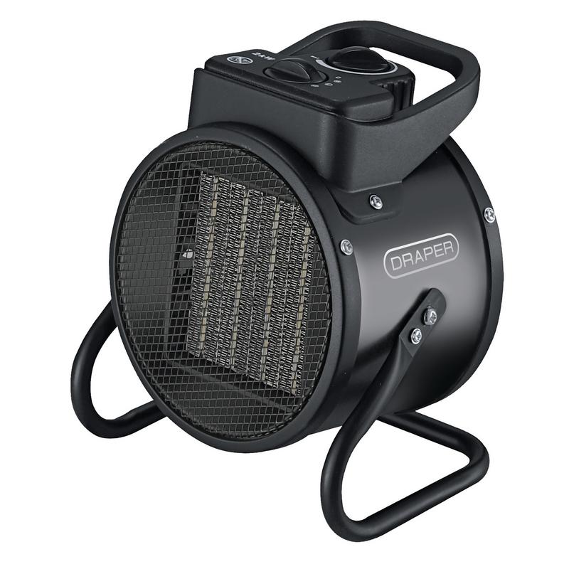 Draper 230V PTC Electric Space Heater 6800 BTU 2kW (36610)
