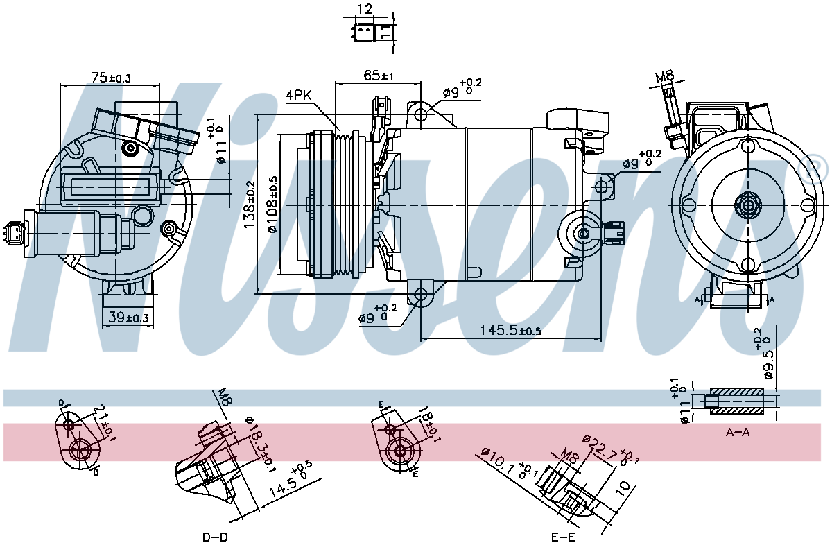 Nissens Aircon Compressor 890794
