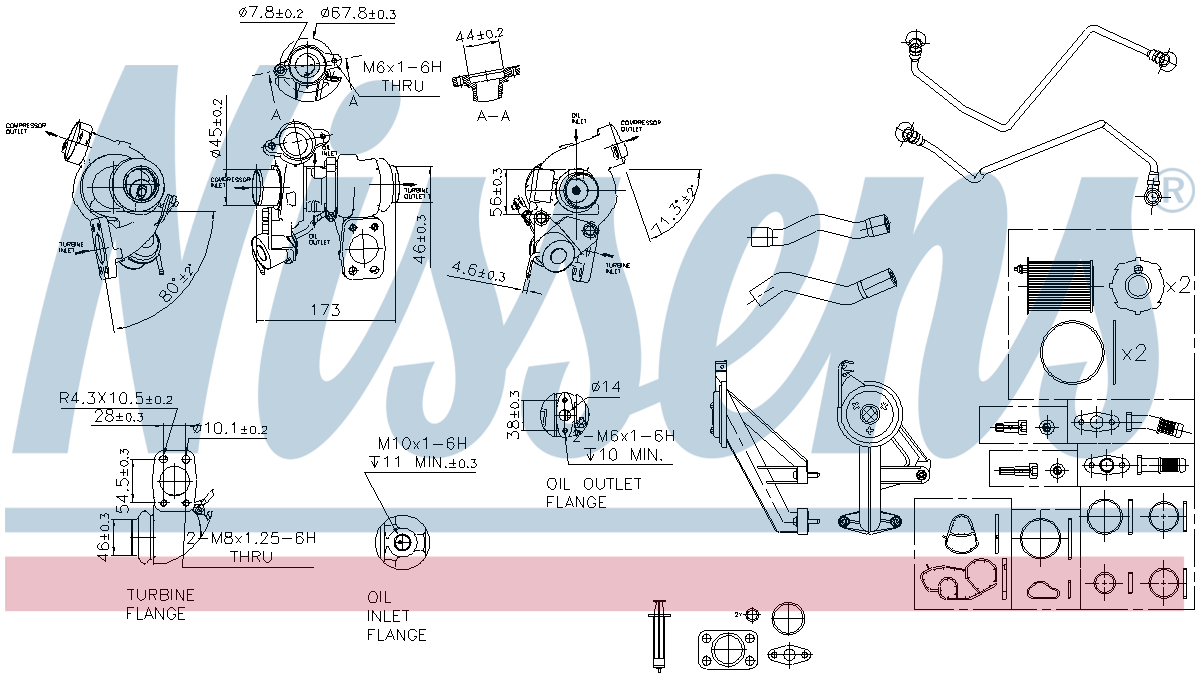 Nissens Turbocharger 9306100