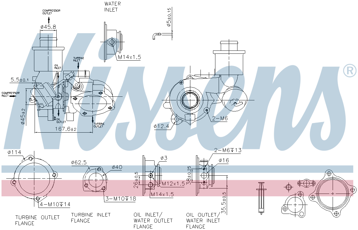 Nissens Turbocharger 93222