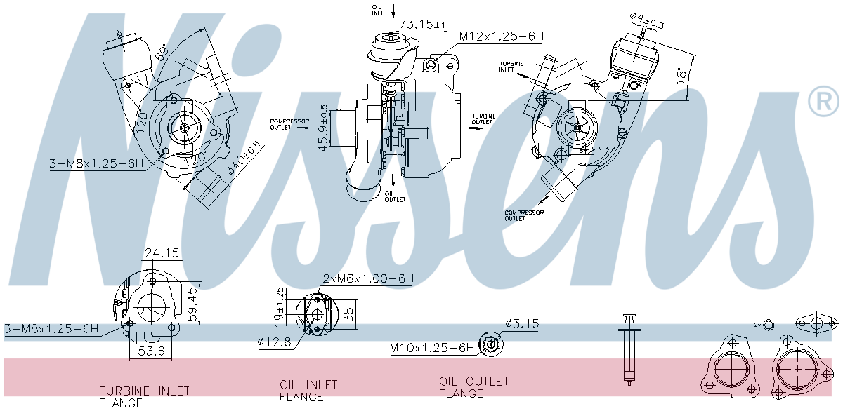 Nissens Turbocharger 93224