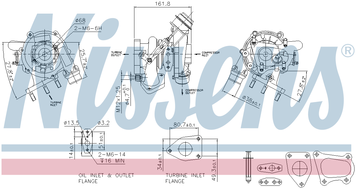 Nissens Turbocharger 93233