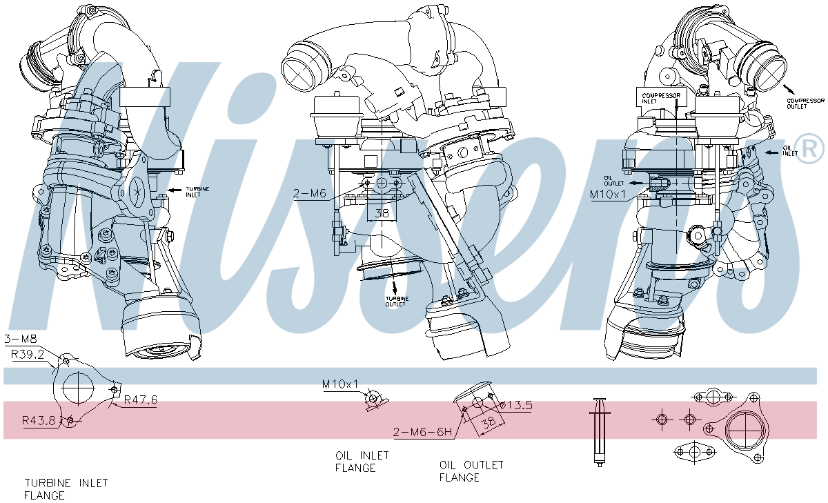 Nissens Turbocharger 93341