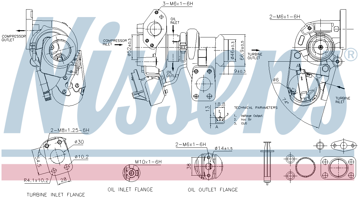 Nissens Turbocharger 93559