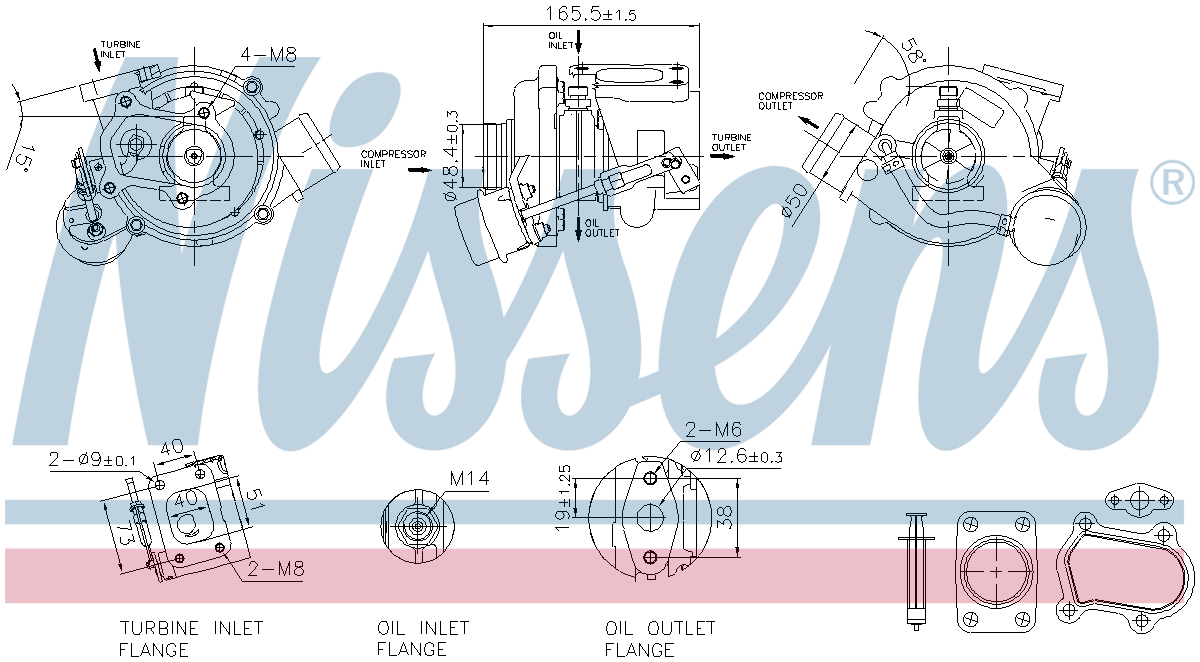 Nissens Turbocharger 93611
