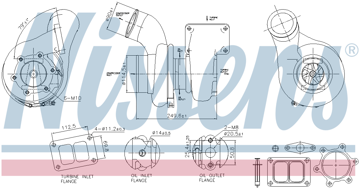 Nissens Turbocharger 93691