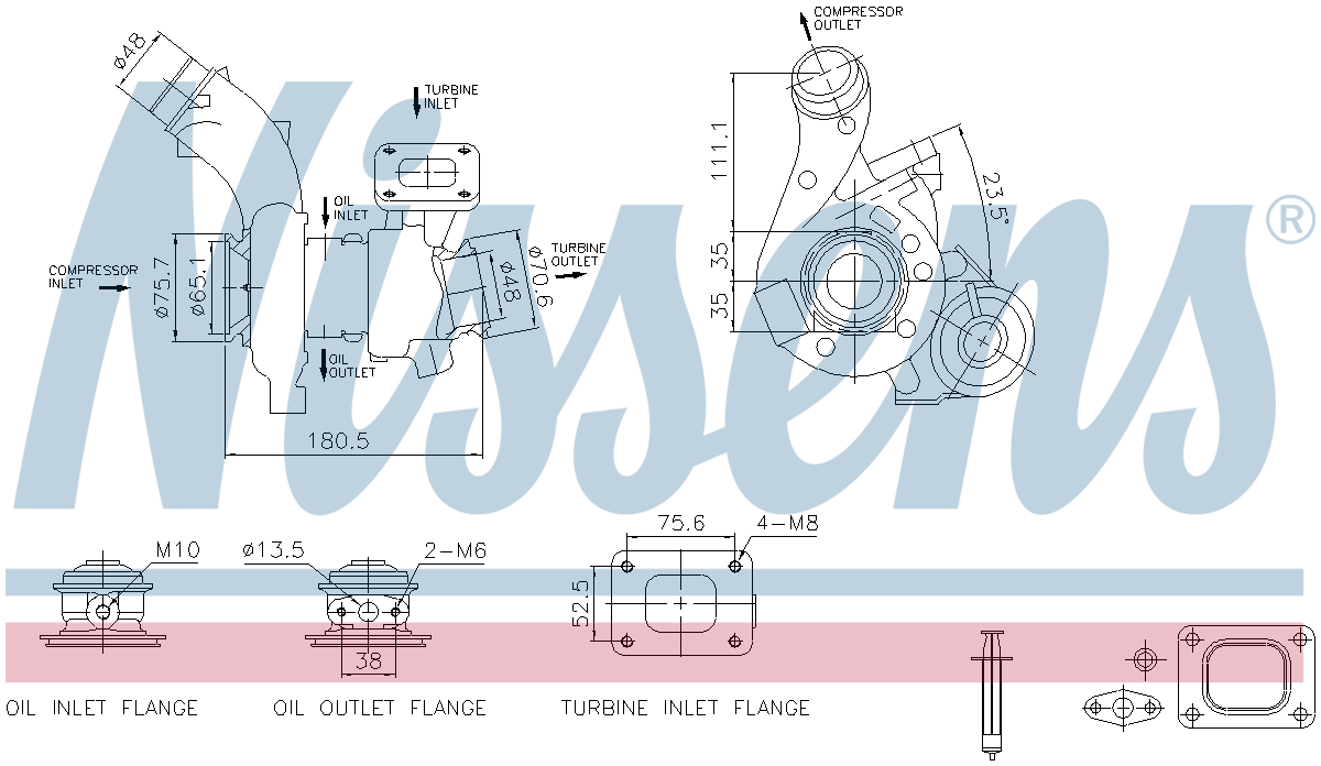 Nissens Turbocharger 93702
