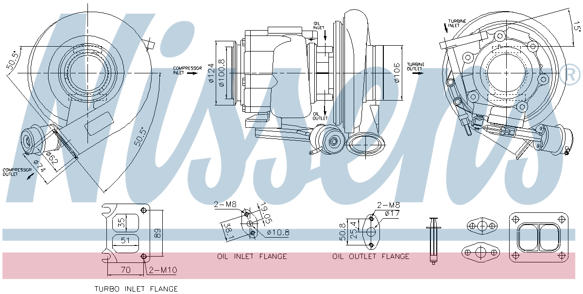 Nissens Turbocharger 93717
