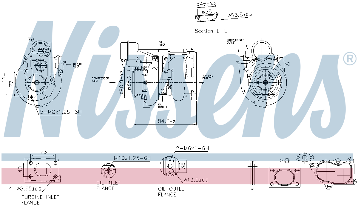 Nissens Turbocharger 93724