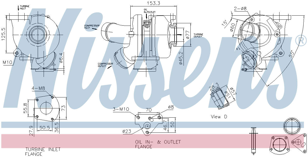 Nissens Turbocharger 93729
