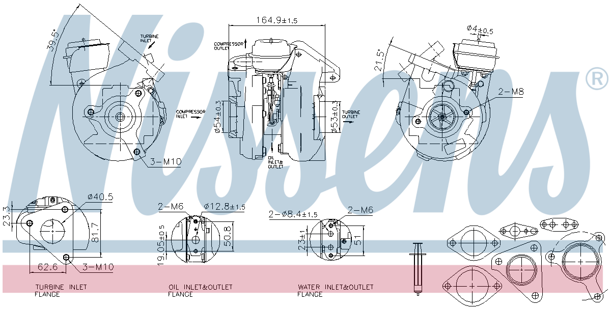 Nissens Turbocharger 93779