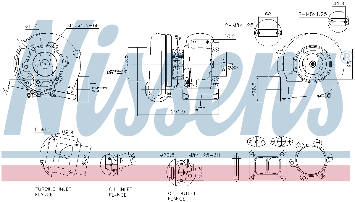 Nissens Turbocharger 93846