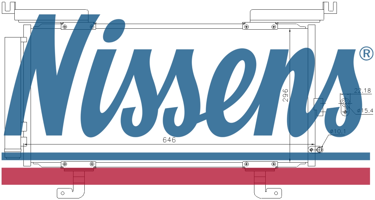 Nissens Condenser 940742