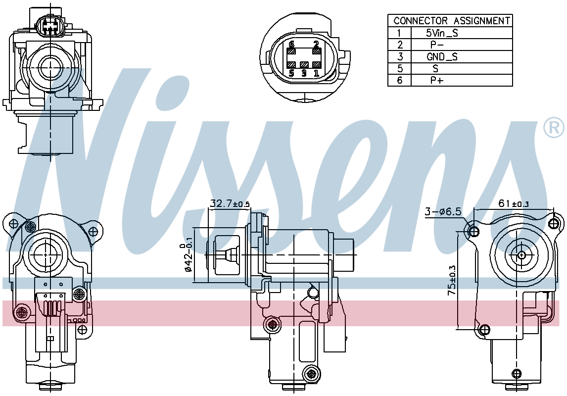 Nissens EGR Valve 98174