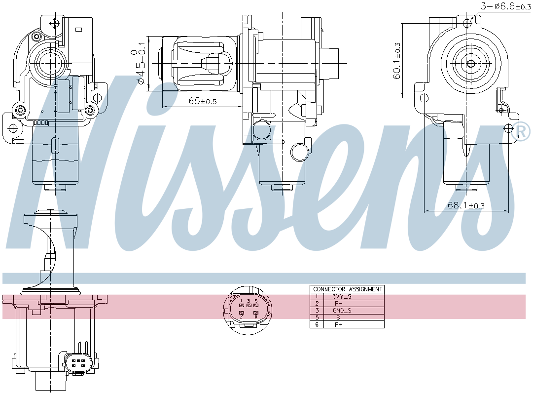 Nissens EGR Valve 98216