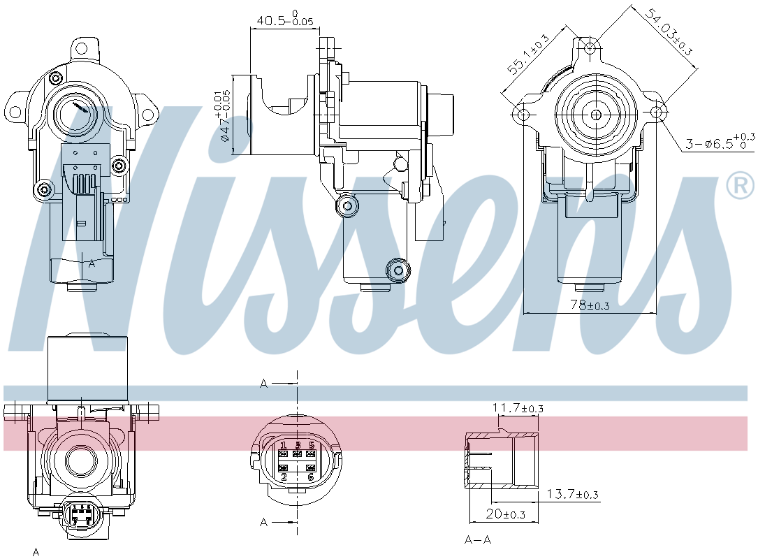 Nissens EGR Valve 98217