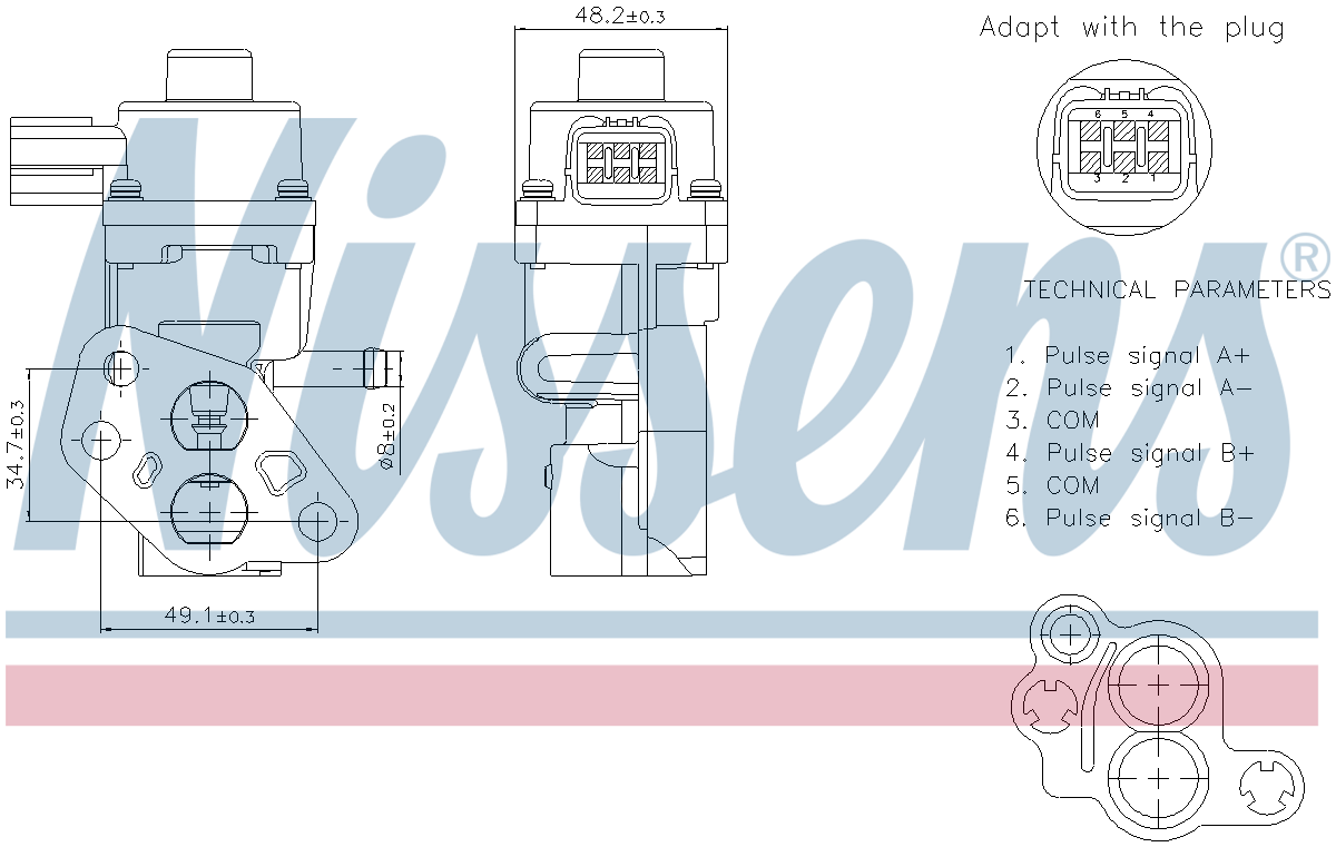 Nissens EGR Valve 98341