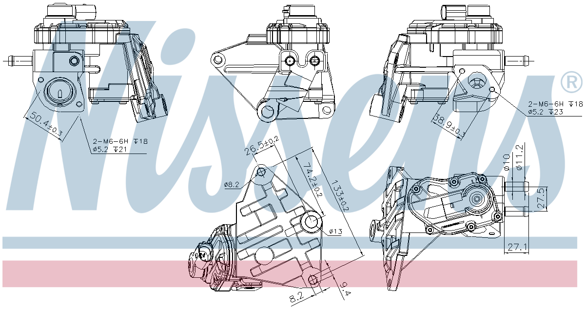 Nissens EGR Valve 98348