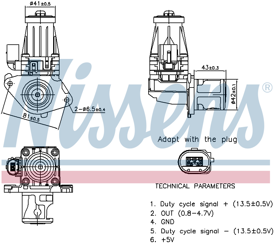 Nissens EGR Valve 98377